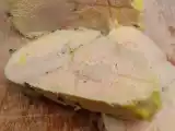 Recette Foie gras naturel, version micro-ondes.recettes festives #7.