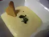 Recette Velouté de celeri rave à la crème d'amande!!!