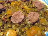 Recette Lentilles à la saucisse de toulouse