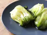 Recette Bok choy à la sauce d'huître