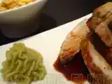 Recette Suprêmes de pintade rôtis sauce vin rouge et xérès