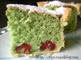 Recette Gâteau moelleux à la pistache et aux framboises
