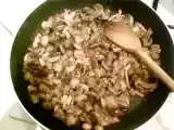 Recette Poêlée de champignons aux lardons