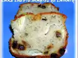 Recette Cake au chevre, raisins et magret de canard seche