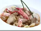 Recette Farfalle de homard et ris de veau au jus de crustacés