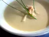 Recette Velouté d'endives aux crevettes grises