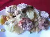 Recette Saucisse de morteau en gratin de pommes de terre et poireau