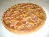 Recette Tarte rhubarbe frangipane.