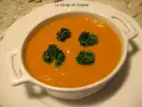 Recette Velouté de potiron aux chataignes