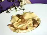 Recette Ravioles de foie gras aux morilles