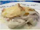 Recette Gratin de pommes de terre aux épinards et jambon fumé