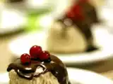 Recette Semifreddo praliné, sauce chaude au chocolat