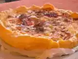 Recette Quiche fondante tomates-mozza de cyril lignac