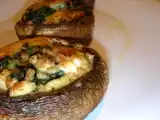 Recette Champignons farcis aux épinards et feta