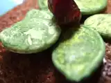Recette Cake au thé vert matcha, chocolat blanc et cerises séchées