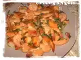 Recette Crevettes a la persillade