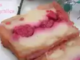 Recette Charlotte aux framboises facon bûche d'apres fêtes