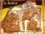 Recette Pudding au chocolat