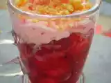 Recette Verrine de fraises citronnées et sa mousse de ricotta biscuitée