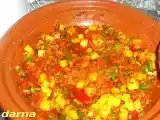 Recette Tagine express aux légumes et viande hachée