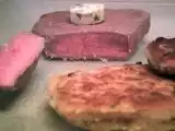 Recette Tournedos beurre maître d'hôtel, croquettes de pommes de terre persillées