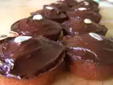Recette Financiers à l'amaretto comme des cupcakes, avec du chocolat