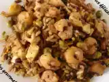 Recette Riz cantonais aux crevettes