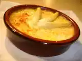 Recette Creme brulee aux asperges et au parmesan