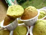 Recette Muffins aux pistaches et à la pâte d'amande