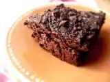 Recette Fondant chocolat-cassis, sans oeufs ni produits laitiers / cocoa and blackcurrant cake