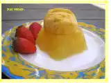 Recette Gelée d'ananas au sorbet de mangue
