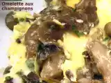 Recette Omelette aux champignons et fines herbes