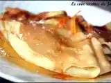 Recette Crêpes à la sauce à l'orange