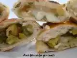 Recette Chaussons aux courgettes, chèvre, miel et abricots secs