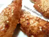 Recette Sesame prawn toasts.
