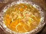 Recette Ma soupe aux légumes, poulet et nouilles