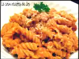 Recette Pâtes à la sauce crémeuse aux tomates et à la vodka
