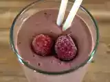 Recette Smoothie banane choco framboise