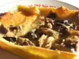Recette Tarte crémeuse aux champignons des bois