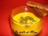 Recette Veloutée de courges et ses mouillettes au pain d'épices