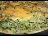 Recette Gratin de courgettes au poulet