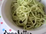 Recette Spaghettis, sauce crémeuse à la feta et au basilic