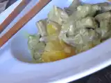 Recette Wok de porc à la mangue