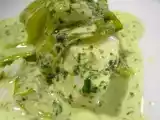 Recette Lotte vapeur et sa sauce verte