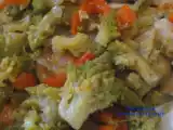 Recette Wok de chou romanesco et dinde