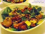 Recette Salade de mâche aux foies de volaille