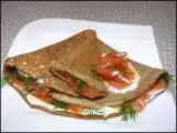 Recette Galette de sarrasin au saumon fumé