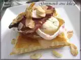 Recette Feuilletés gourmands pomme chèvre et magret de canard chez gal