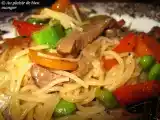Recette Sauté de boeuf à l'orientale