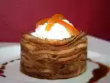 Recette Gâteau de crêpes et sa sauce lacquement